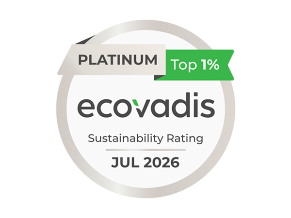丹佛斯荣获EcoVadis可持续评级铂金奖，跻身全球前1%